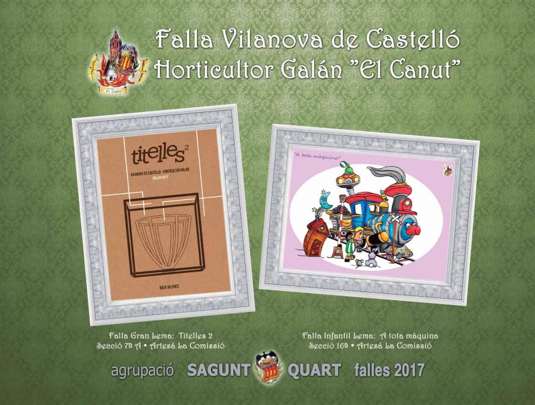 Falla Vilanova de castelló-Horticultor Galán