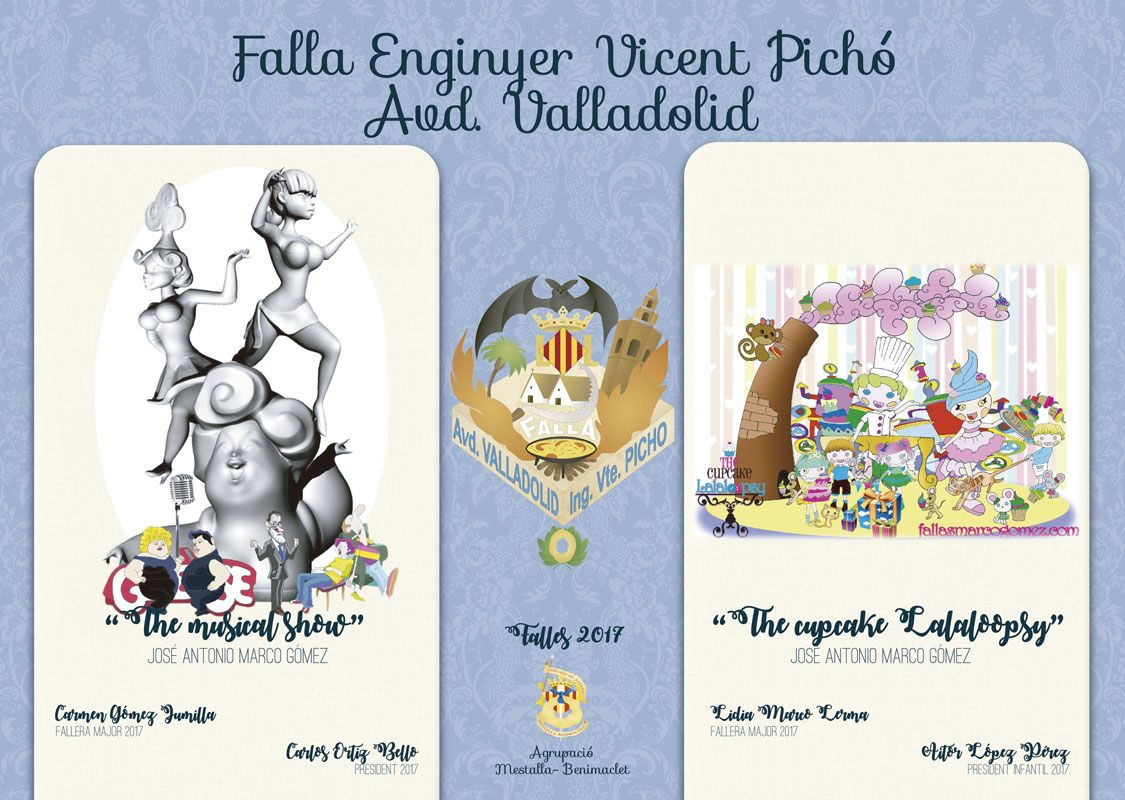Falla Enginyer Vicent Pichó - Avd. Valladolid