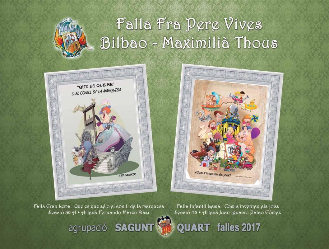 Falla Fra Pere Vives-Bilbao-Maximilià Thous
