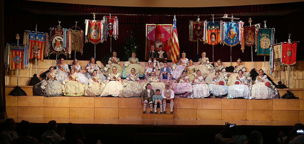 La Seu – Xerea – El Mercat exalta a sus Falleras Mayores