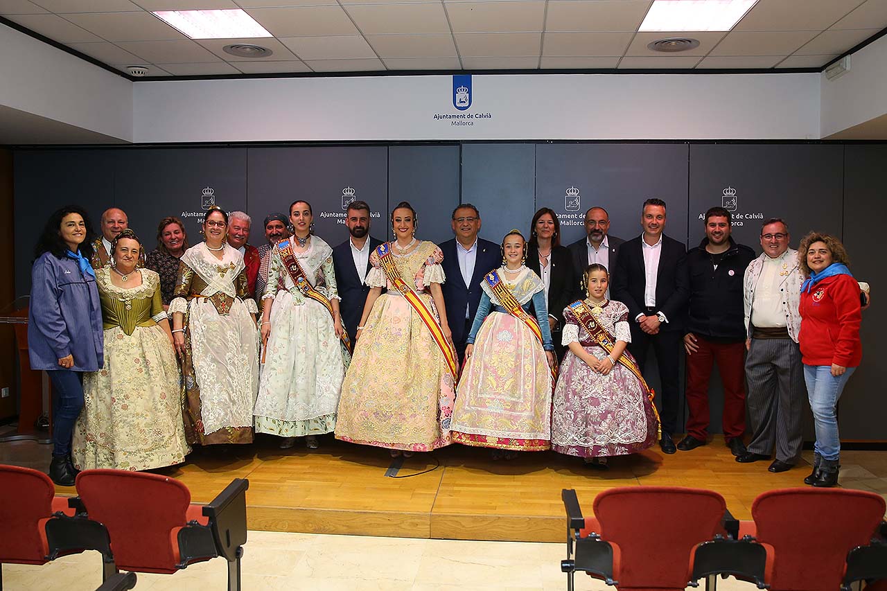 La falla mallorquina el Toro commemora el seu 25é aniversari