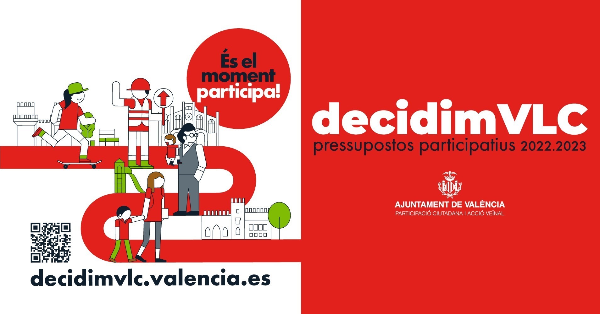 Jornada de formación para fallas sobre los Presupuestos Participativos DecidimVLC 2022‐2023