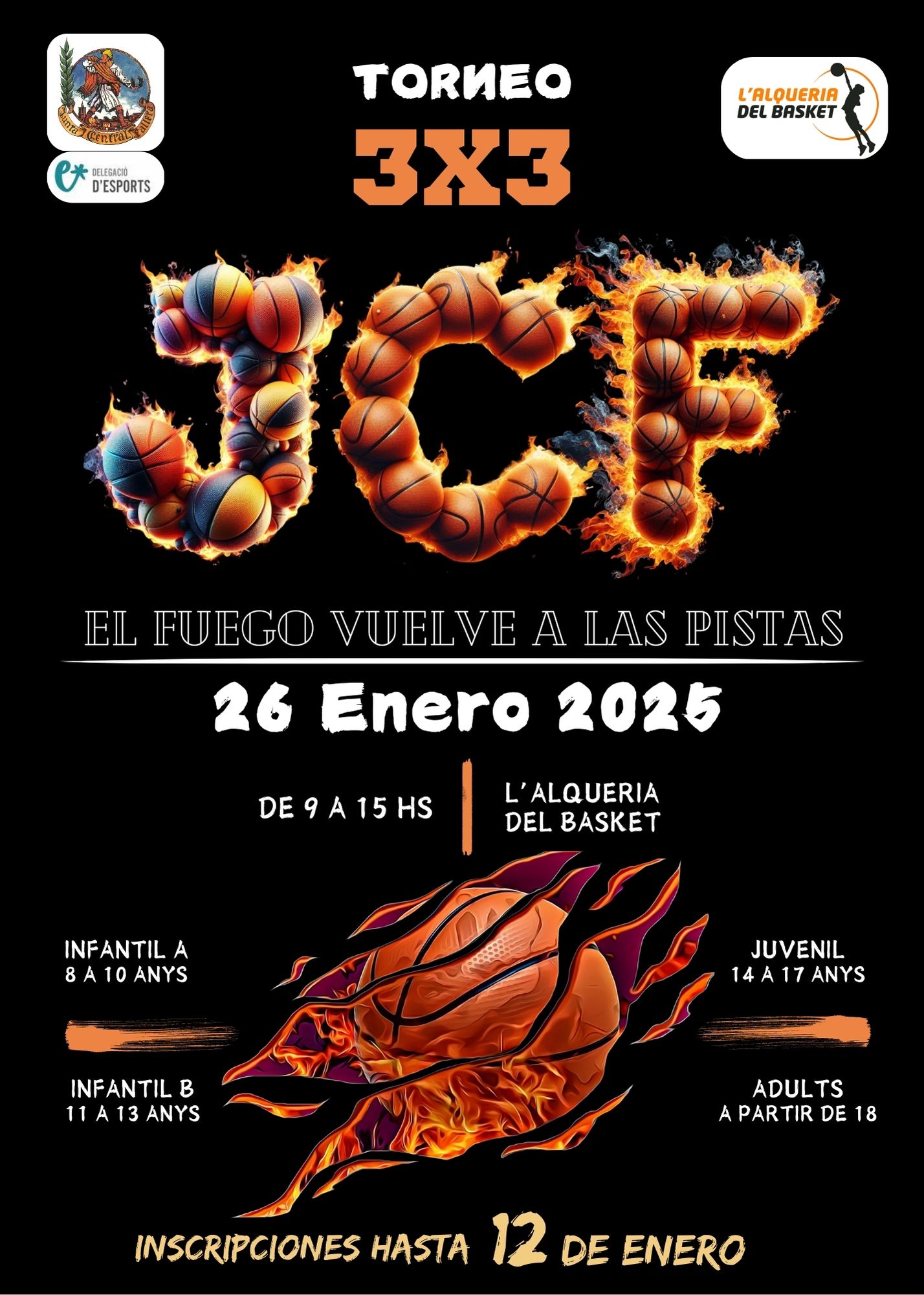 XII Campeonato de Baloncesto 3×3 y IX Campeonato de Triples y Habilidades