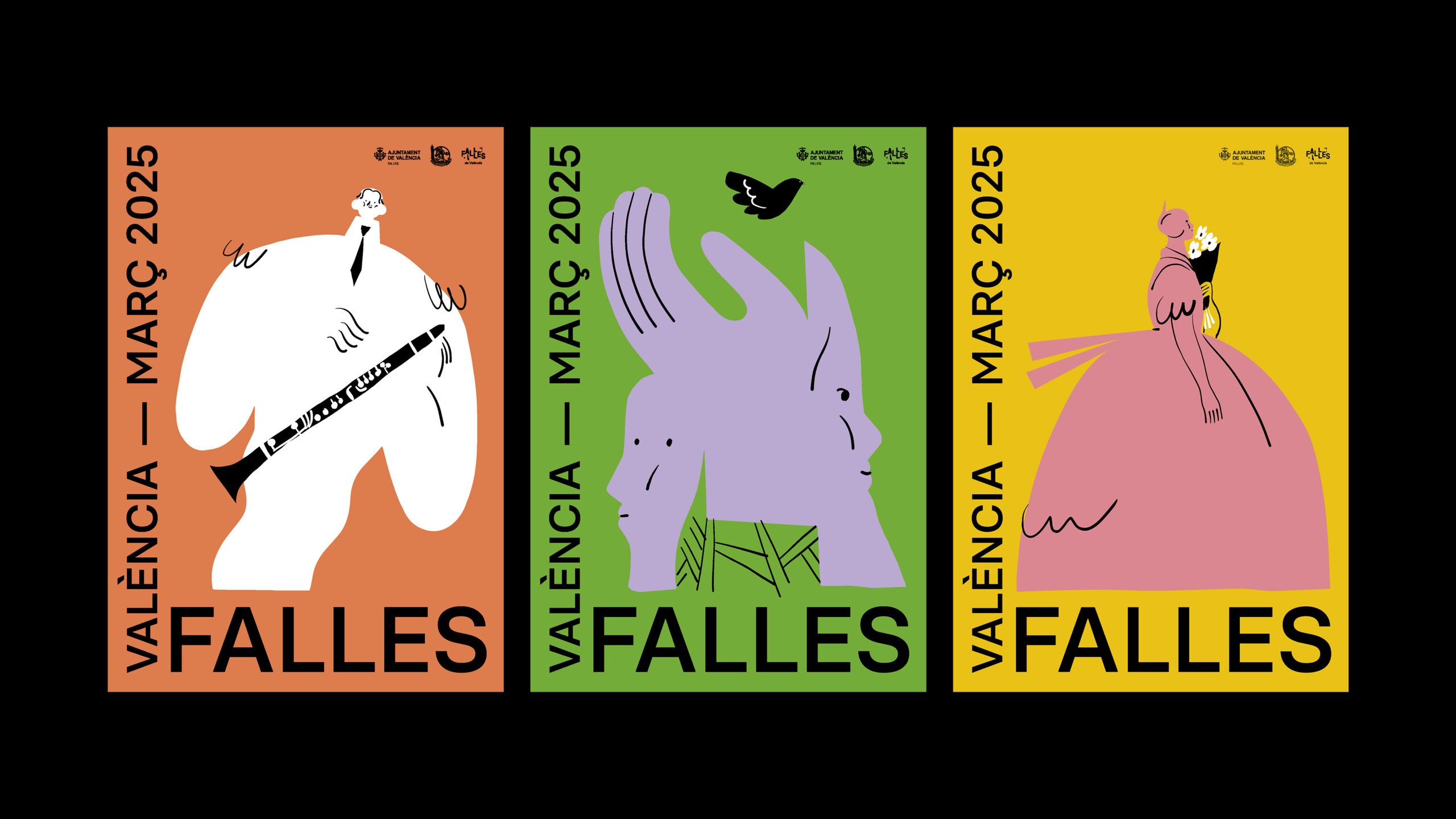 Les Falles 2025 ja tenen imatge gràfica