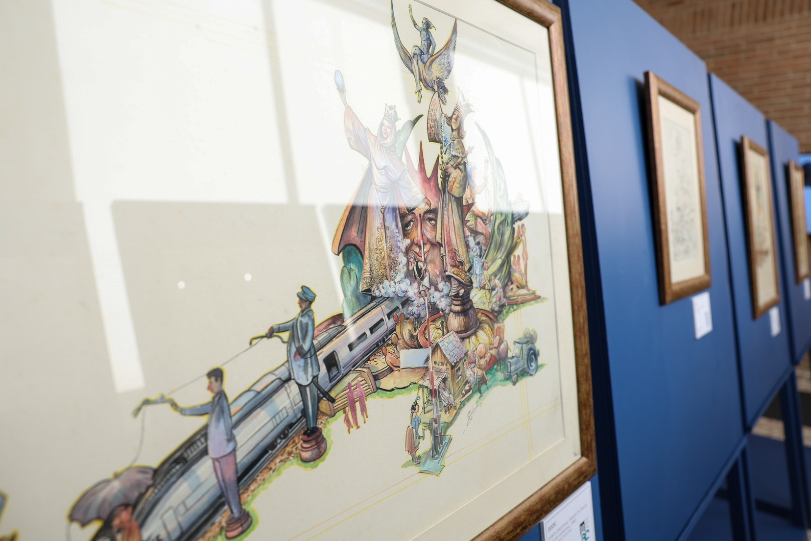 Las FFMMV y sus CCHH visitan el Museo del Gremio y la exposición de Rafael Boluda