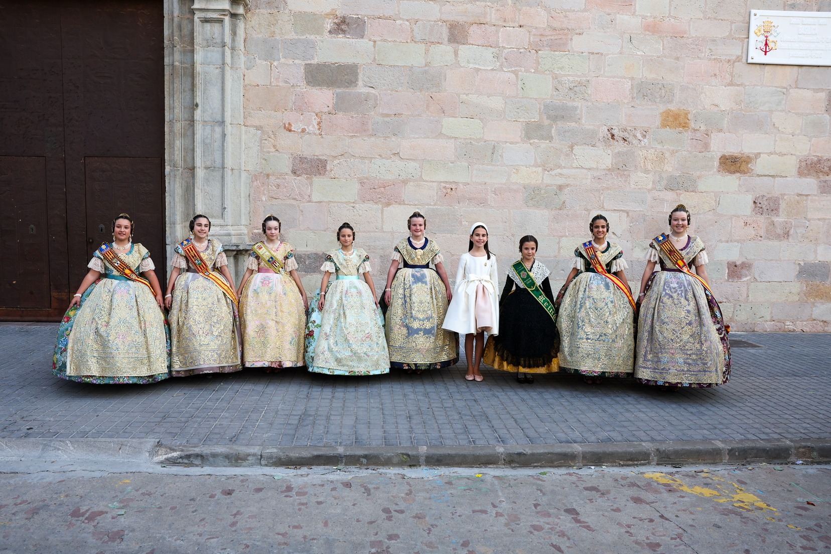 Ana Olivas, exaltada com a Reina Infantil de Borriana 2026