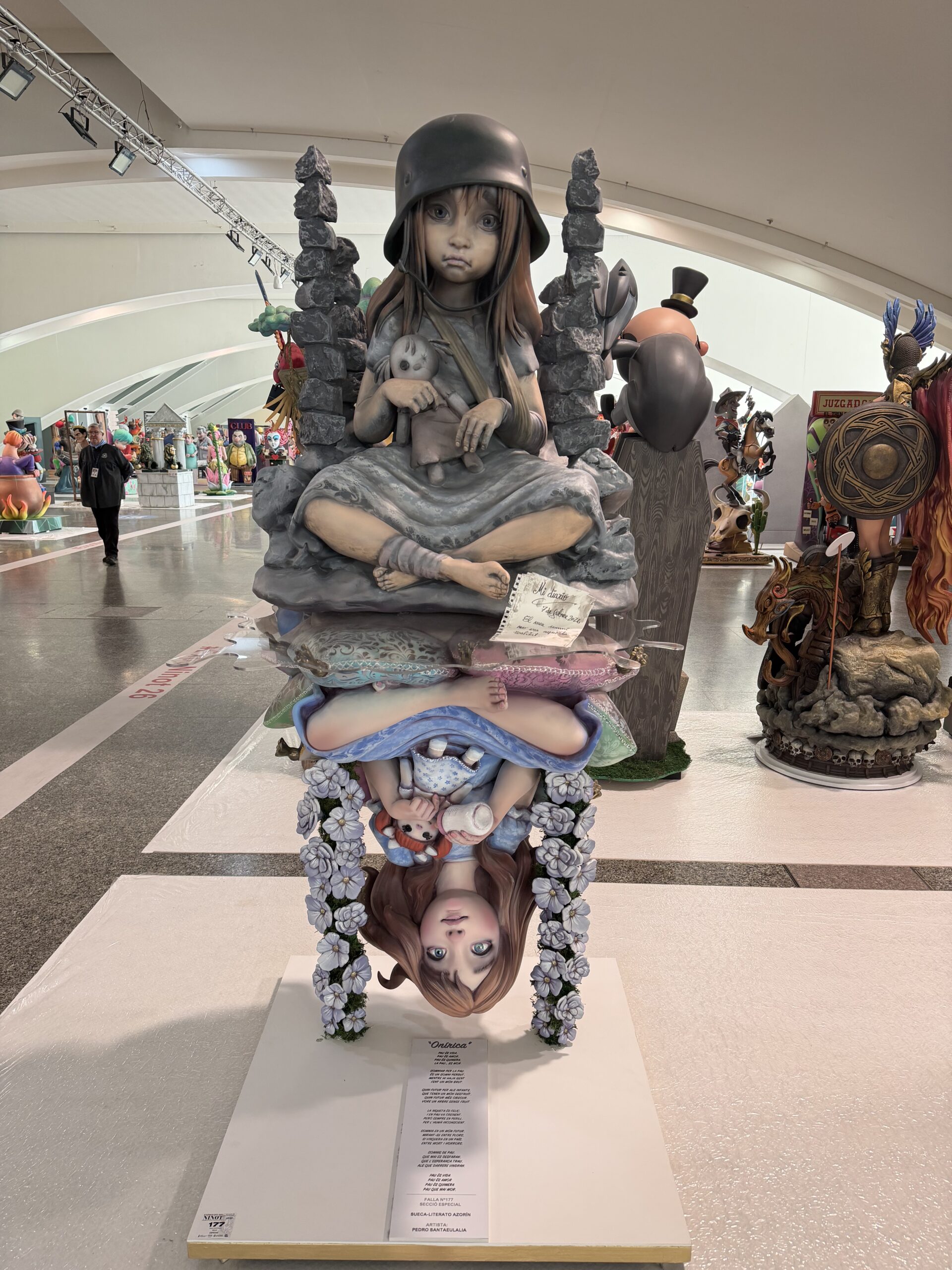 Ninot indultat 2026 para Sueca-Literato Azorín