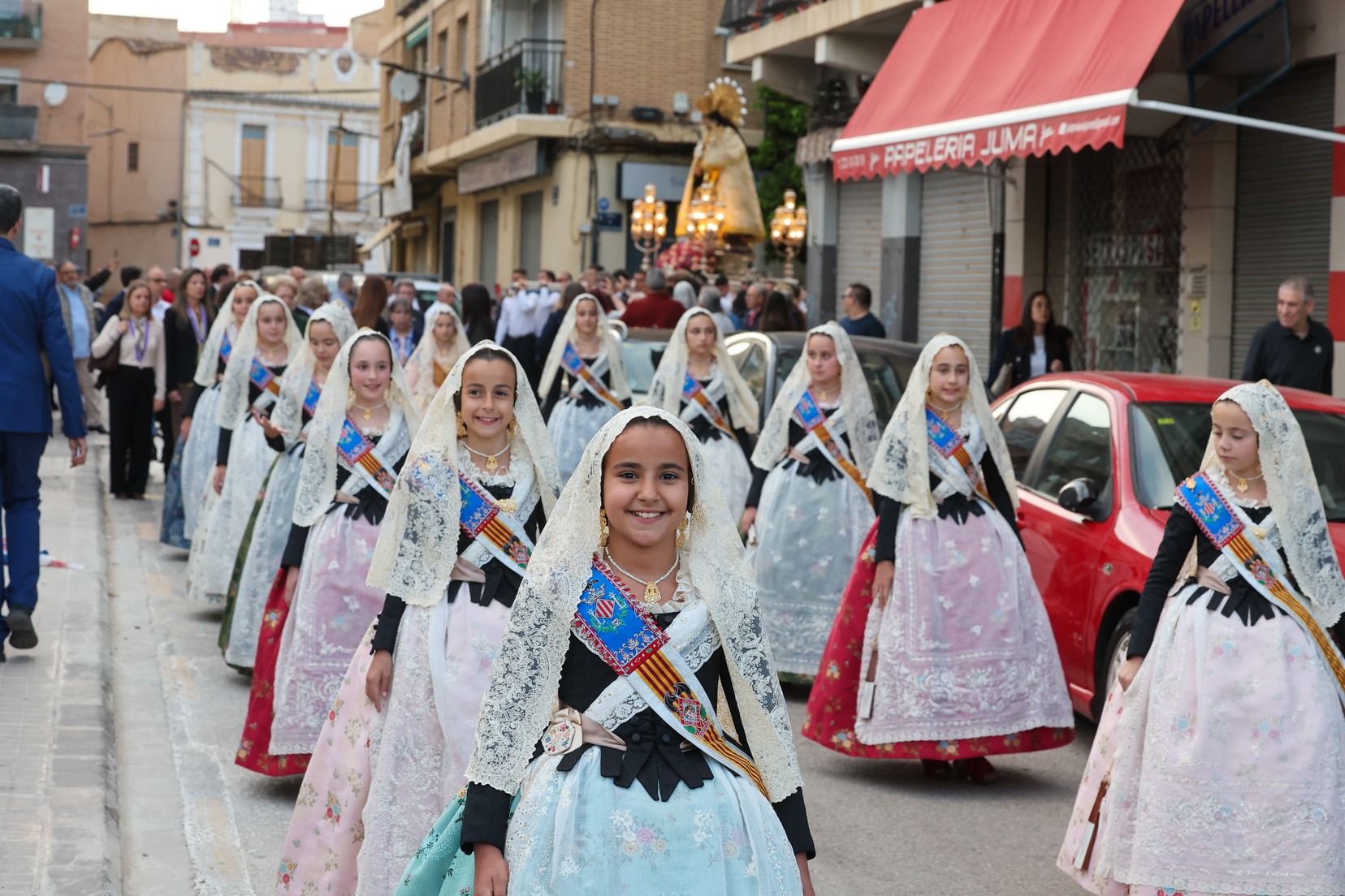 Procesión en Sant Roc por el 50 aniversario de Periodista Gil Sumbiela