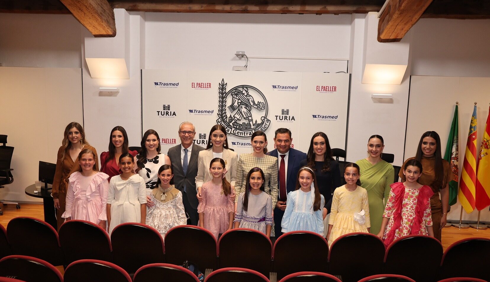 Visita de germanor de la Federació de Fogueres, les Bellees i les seues Dames