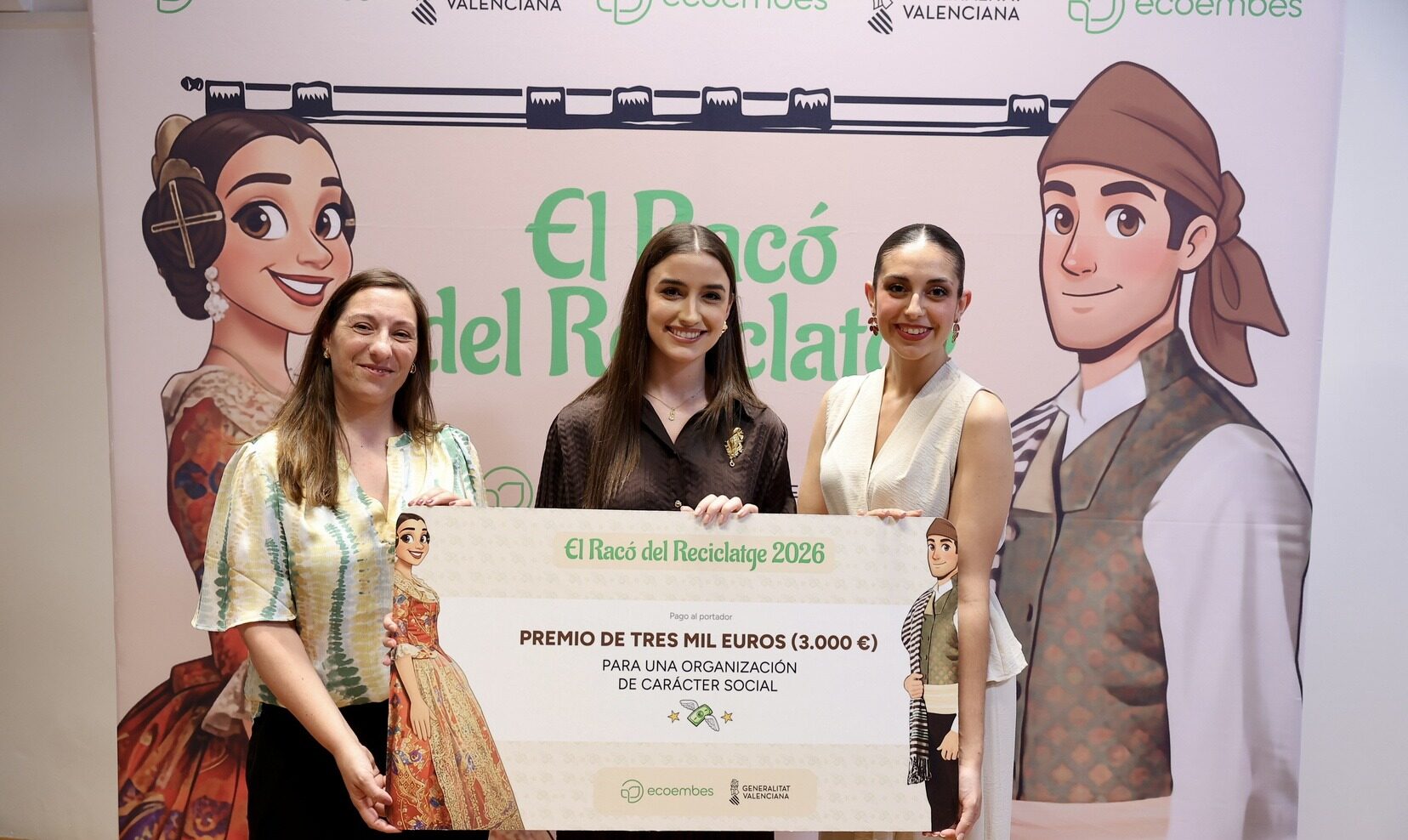 Pedro Cabanes gana el premio “El Racó del Reciclatge” de Ecoembes