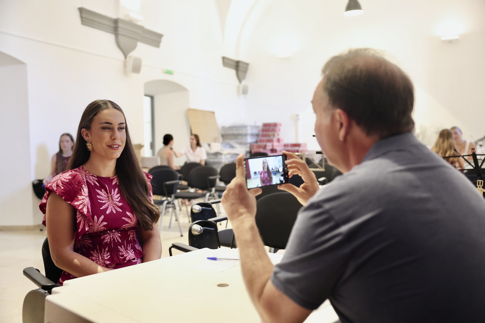 Primera jornada de entrevistas a las candidatas a FFMMV 2027