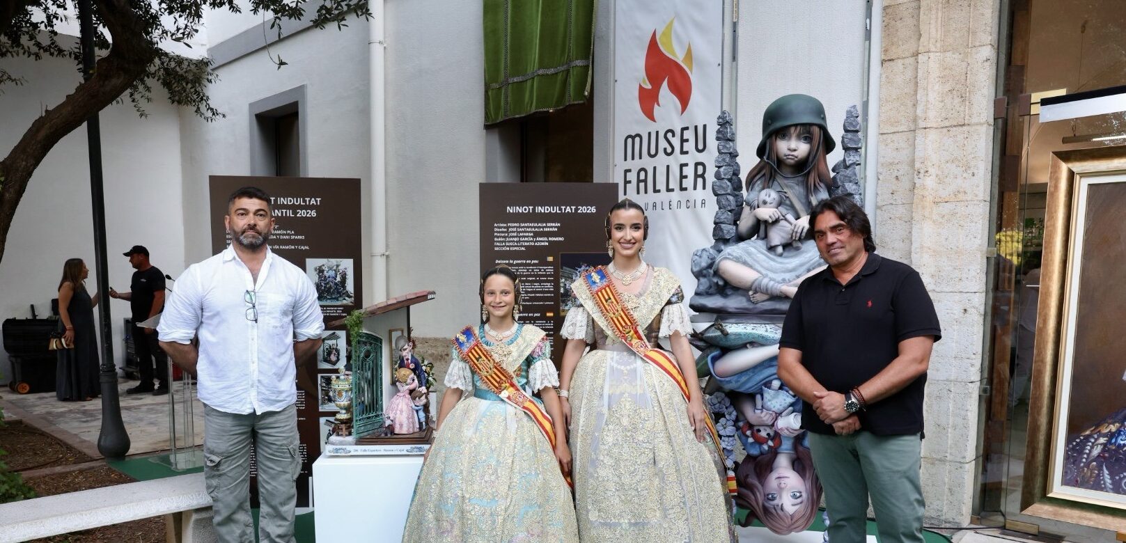 Los ninots indultats y el retrato de Carmen Prades ya están en el Museo Fallero