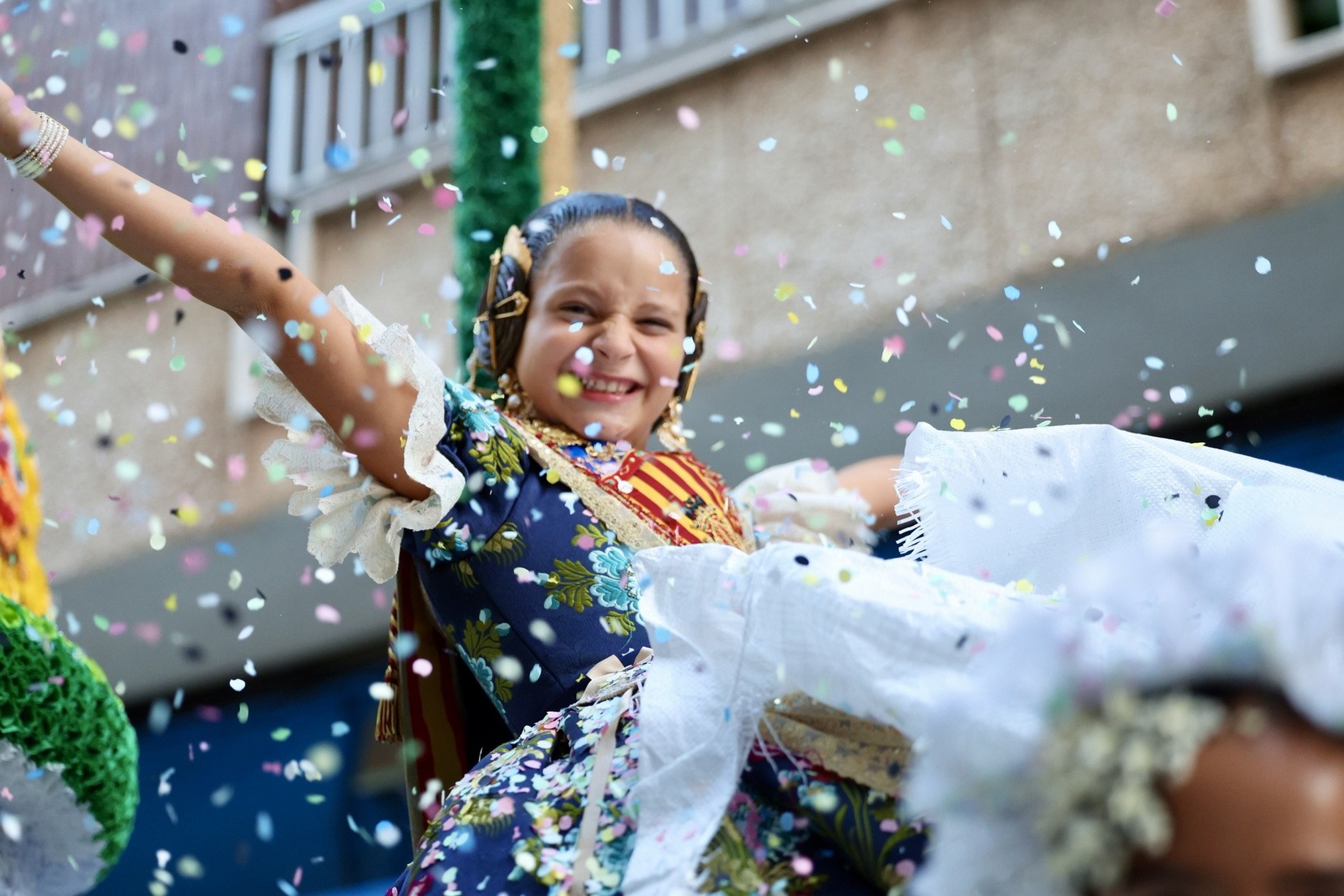 Burriana celebra su tradicional Batalla de Flores