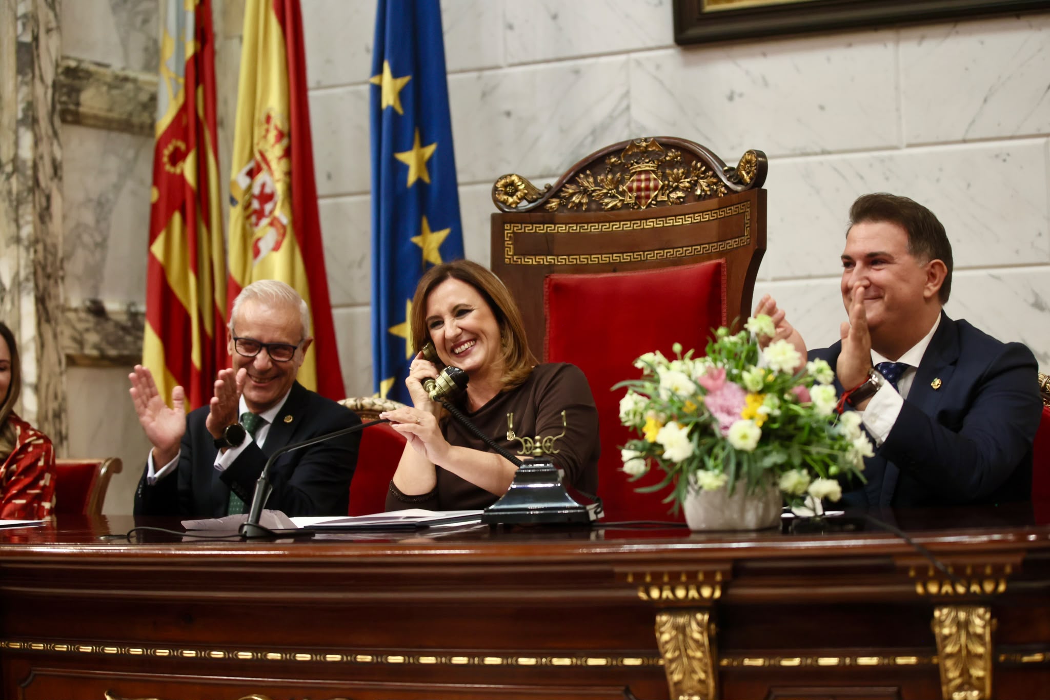 Julia Vizcayno Orero y Beatriz Blanco Tamarit, Falleras Mayores de Valencia