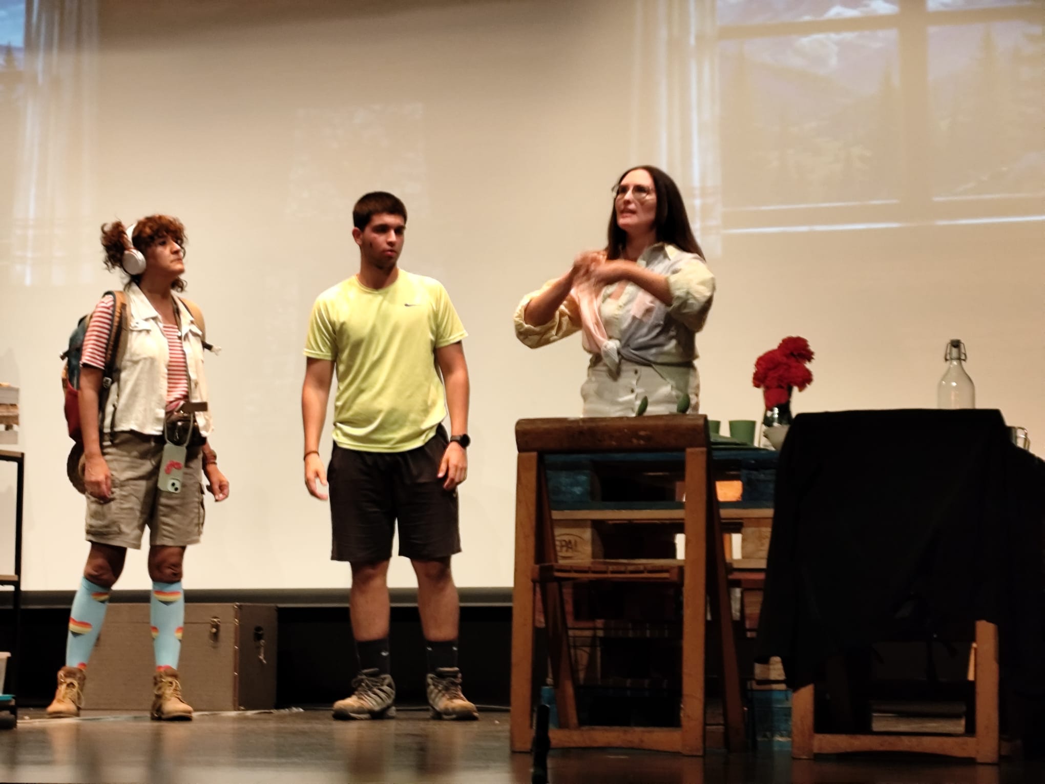TEATRE FALLER – ‘Outdoor training’, la obra de Camino de Alba-Castillo de Cullera