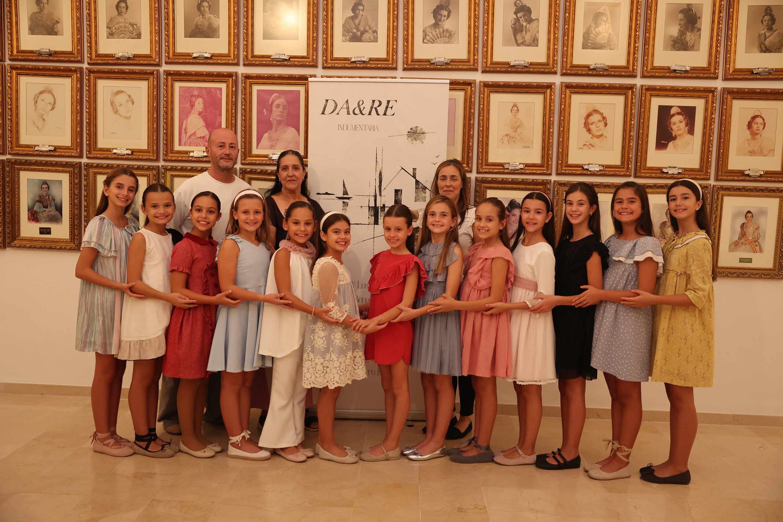Da&Re prepara el primer traje oficial de las candidatas infantiles